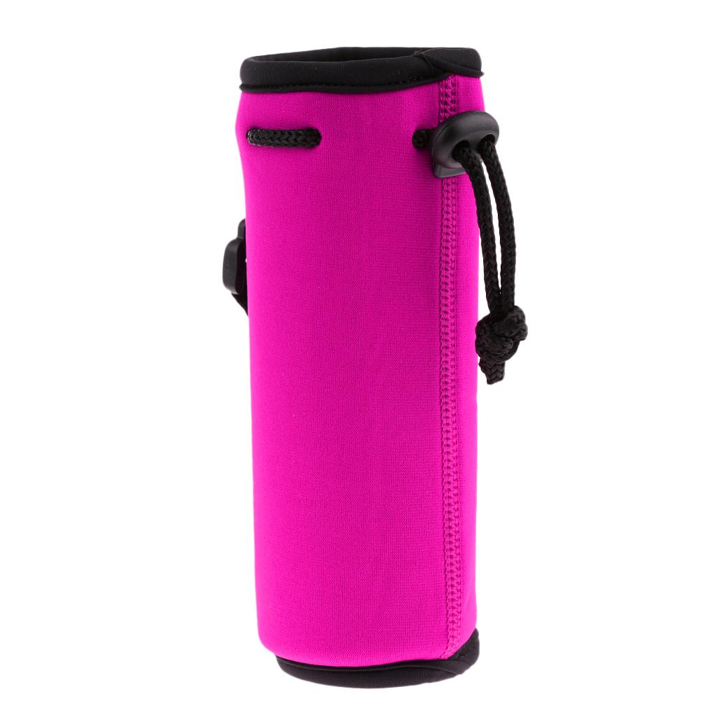 two water Bottle Holder, Insulated Neoprene Cooler Cover Sleeve Tote Bag for Kids