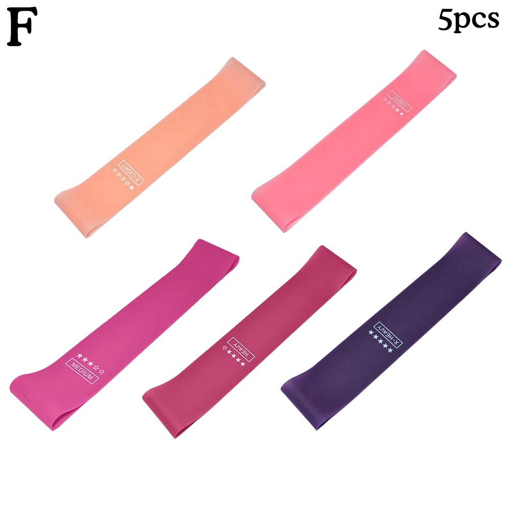 Gradient TPE Resistance Bands Rubber Loop Bands Strength Training Workout Expander Yoga Gym Equipment Rubber Loop