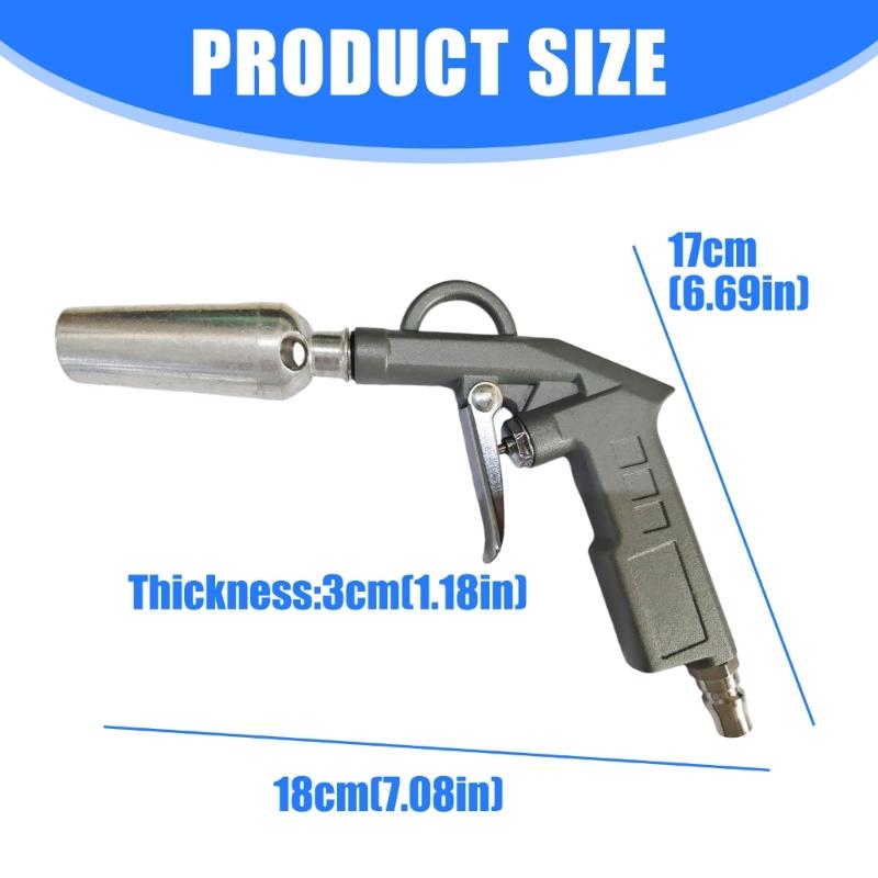 Air Blow Tool Air Nozzle Blower Guns Grip Air Blow Tool Air Compressor Accessories for Industrial Household