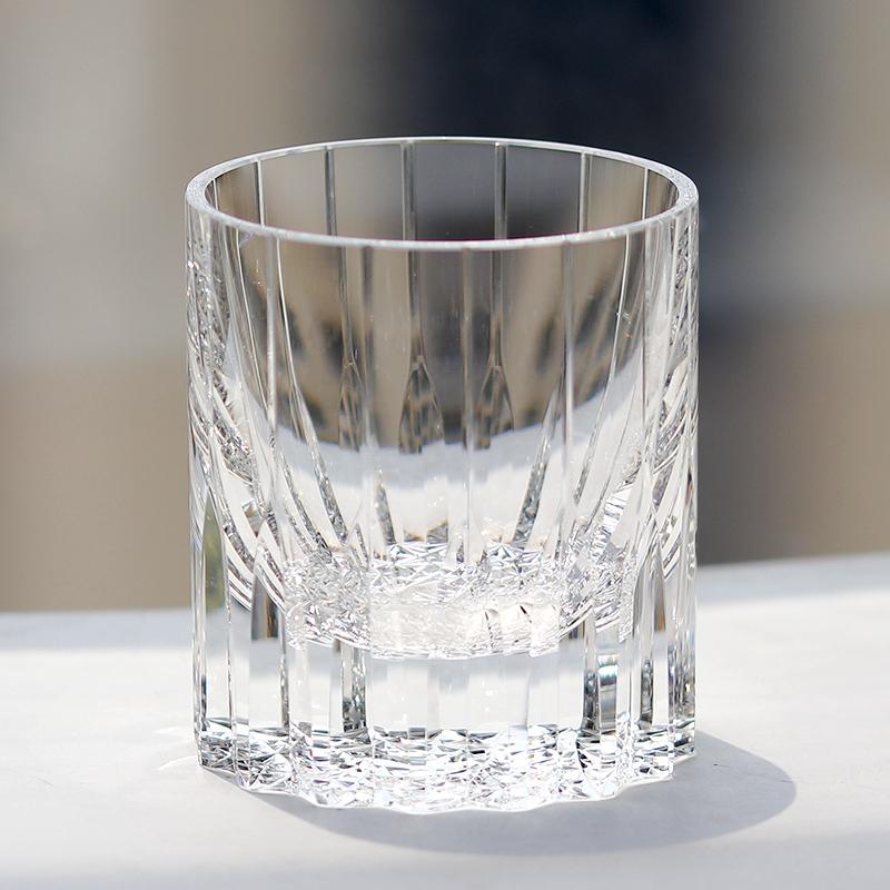 

K9 Crystal Glass Thick Wall Shiny Beautiful Whisky Glass 8Oz 1Pc With Gift Box Clear Green Blue 201-300ml чистый