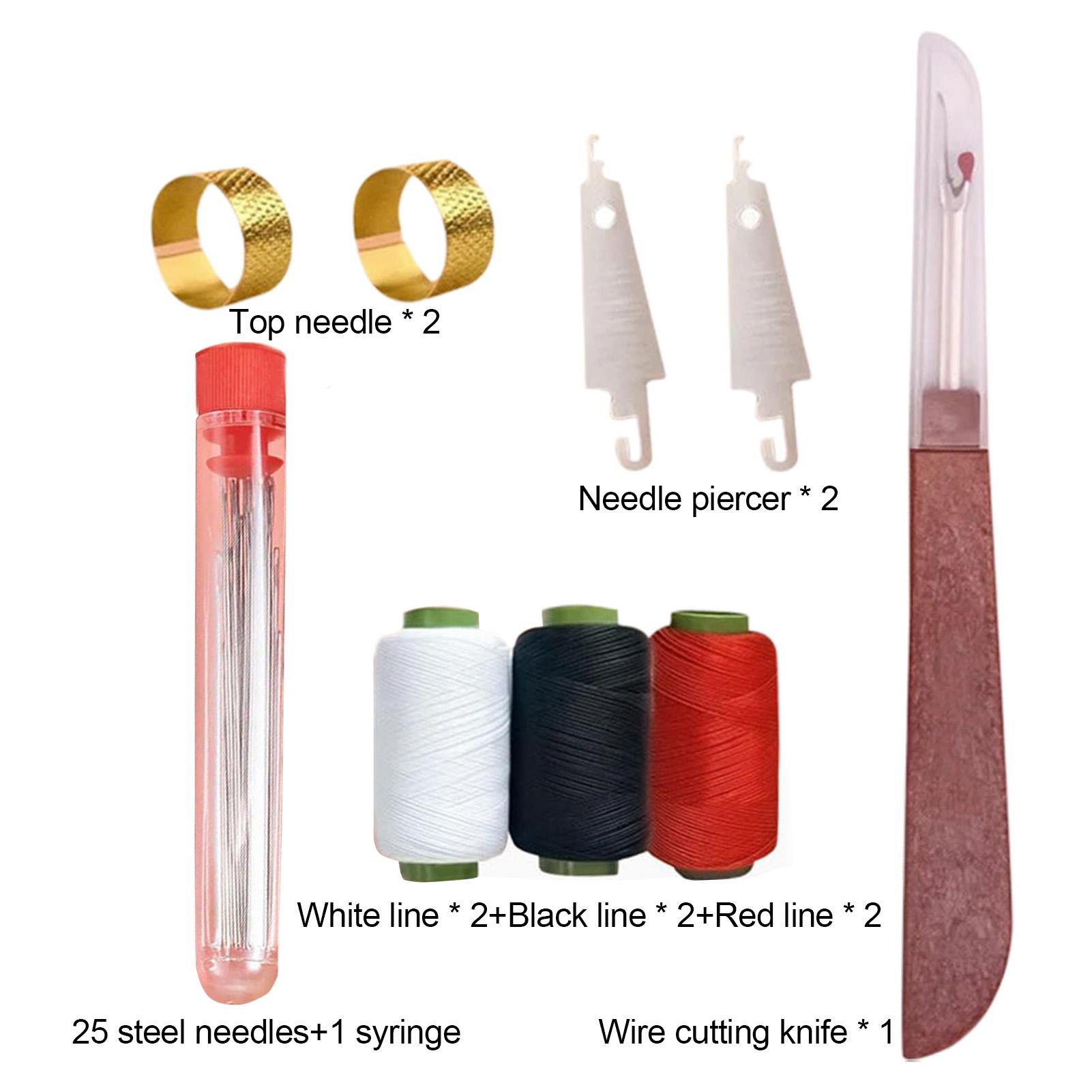 

37Pcs Sewing Kit Thread Repair Tool Set with Needle Threader for DIY Cross Stitch Embroidery and Handicrafts Gifts