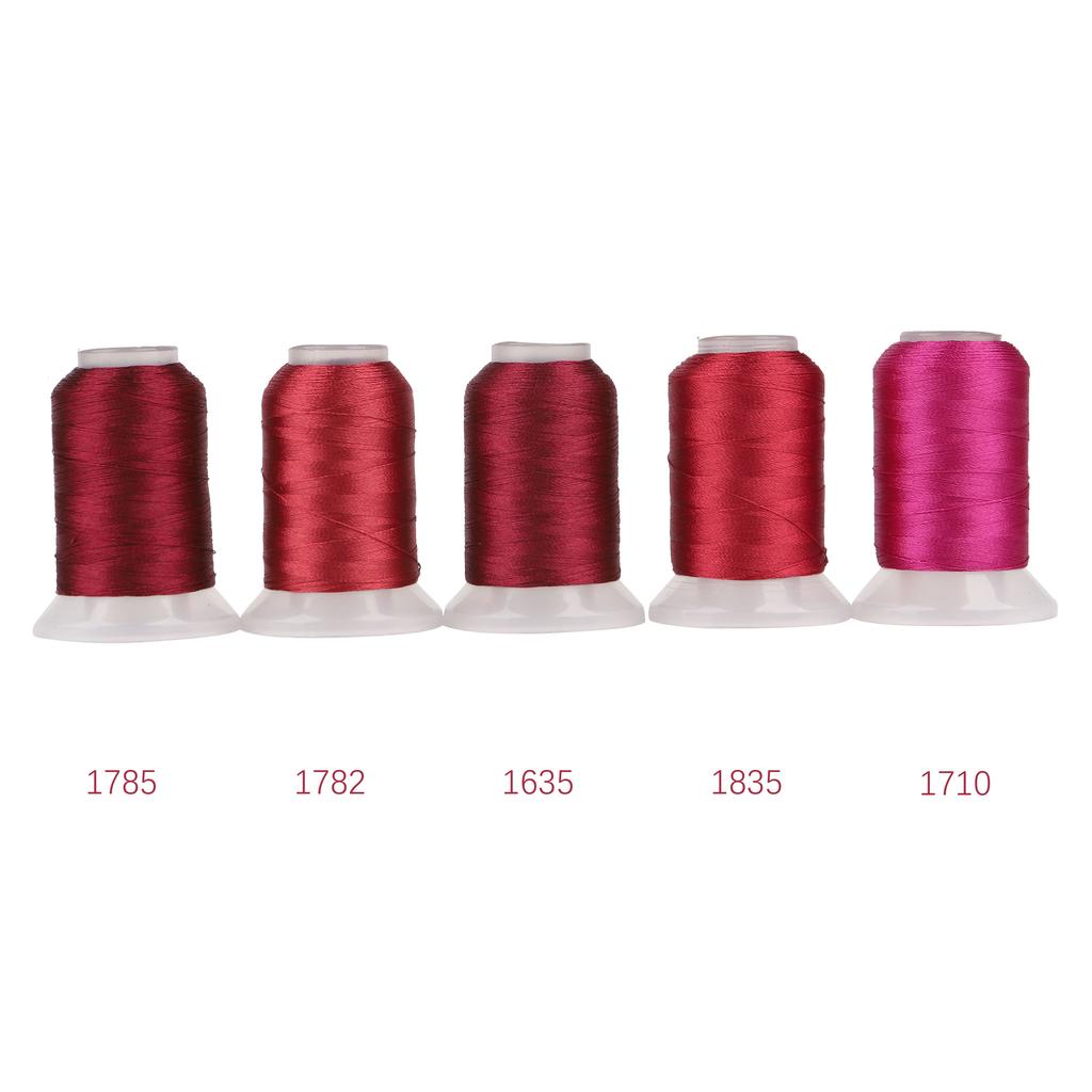 80 New Madeira Colors Set Premium 40WT Polyester Embroidery Thread 500M Each Spool Brother Babylock Janome Singer Home Machines