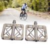 2pcs Bicycle Pedal Titanium Alloy Anti Slip with DU Sealed Bearings Bike Pedal for Replacement