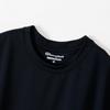 Champion short UV rubber crew XL T-shirt, sleeve, quick-drying, protection, opaque, one-point logo, print, neck, C8-TS310, men's, black,