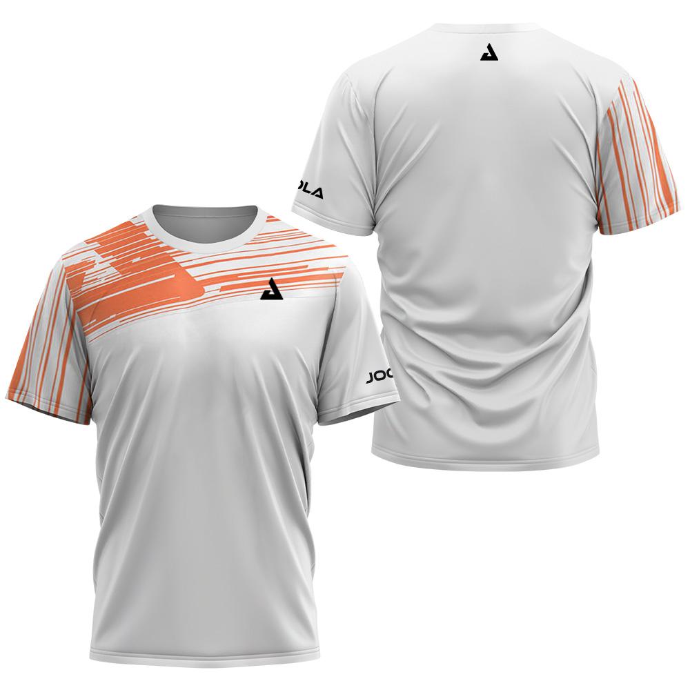 Men Quick Dry Monogram Print Sports Short Sleeve T‑shirt for Multiple Sports