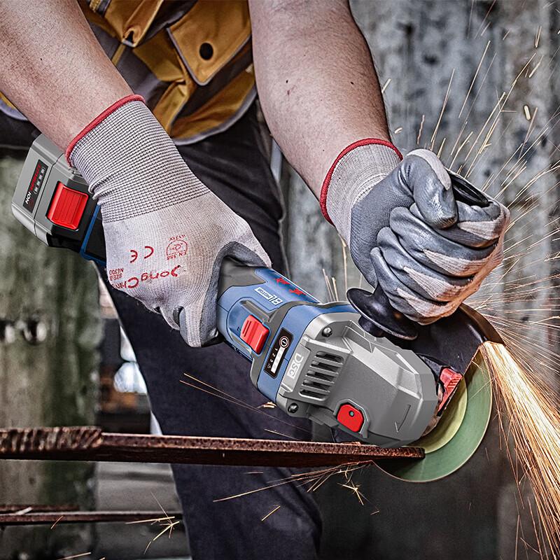 Dongcheng 20V Cordless Brushless Angle Grinder DCSM04-125 CN plug (adapter included)