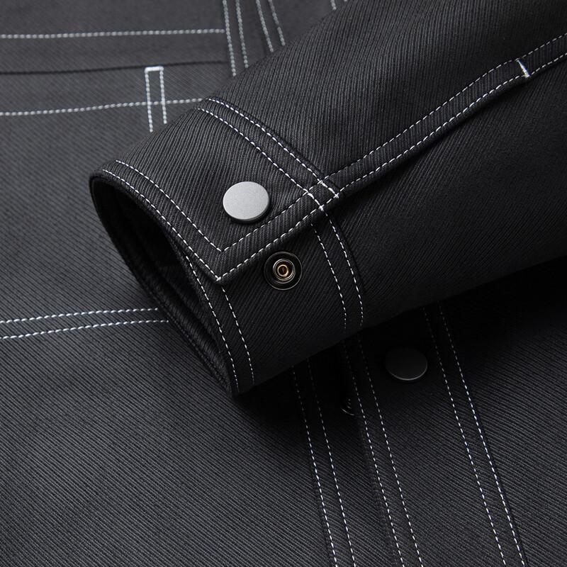 JOW Men's Suede-like Work Jacket