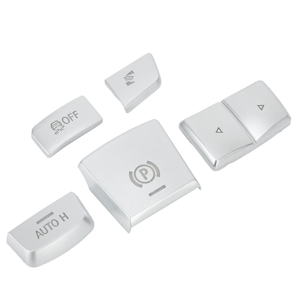 Für BMW 5 6 Series X3 Schalterknopfabdeckung Einfache Installation P-Knopfabdeckung Kratzfest Nagelneu und Hohe Qualität