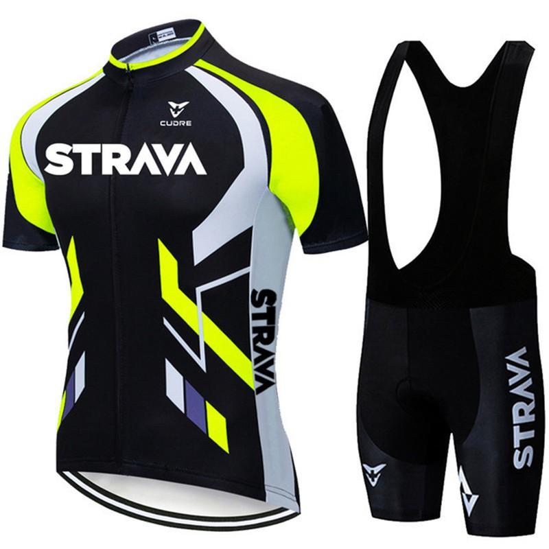 Men Women Cycling Jersey Set Short Sleeve Breathable Performance Bike Clothing Ride Gear