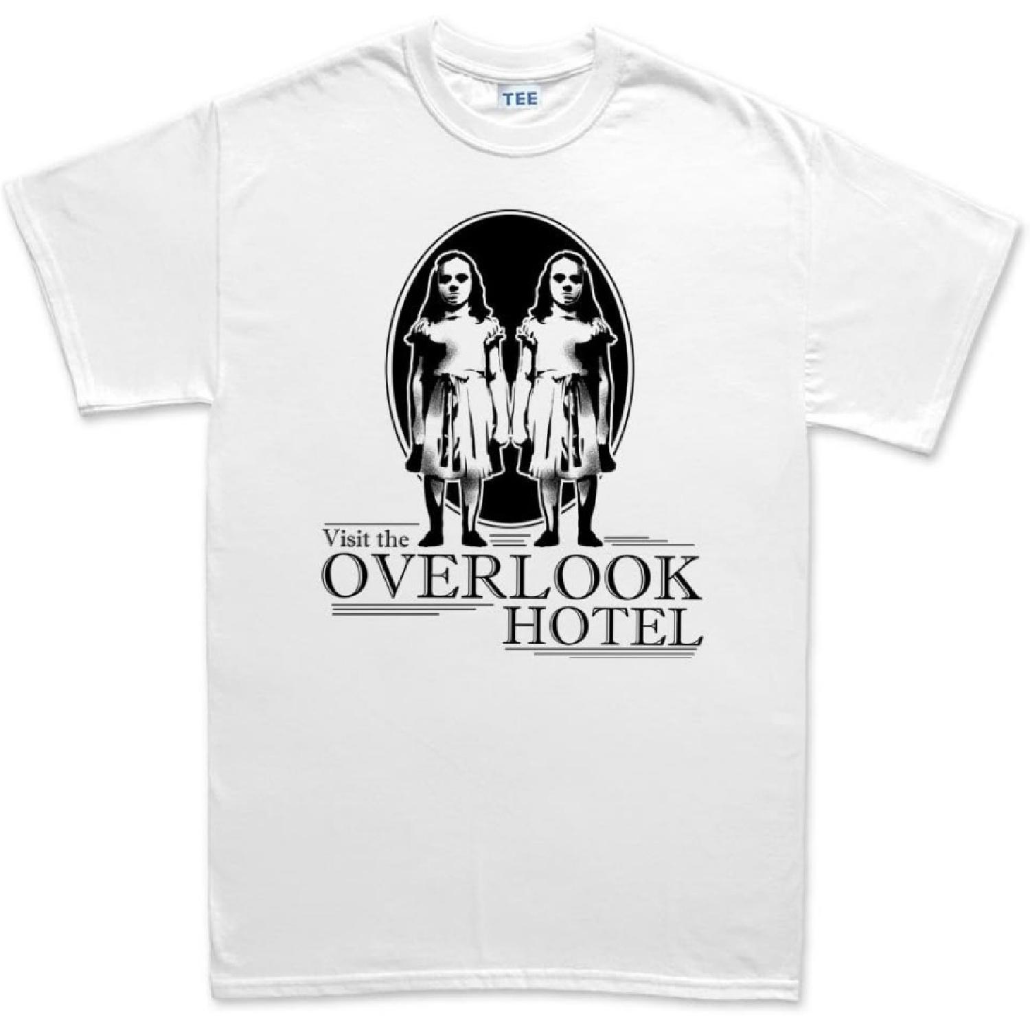 

Customised_Perfection Visit Overlook Hotel Shining Horror T Shirt XXXXXL білий