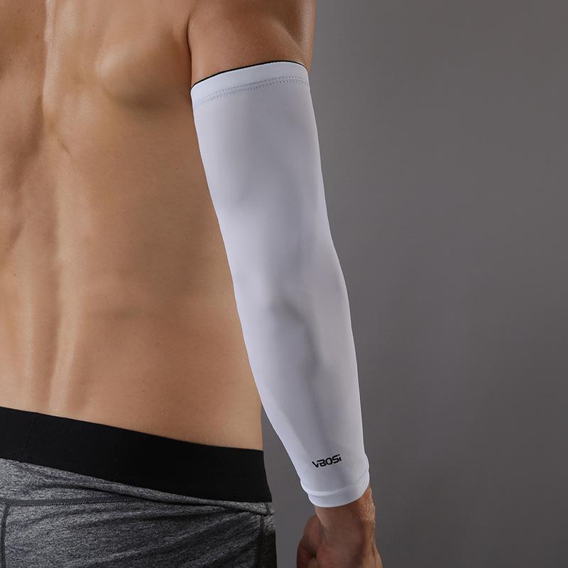 Sports Elbow Pads Long Basketball Volleyball Arm Guards Cycling Hiking Long-distance Running Protective Gear Outdoor Arm Sleeve High Quality