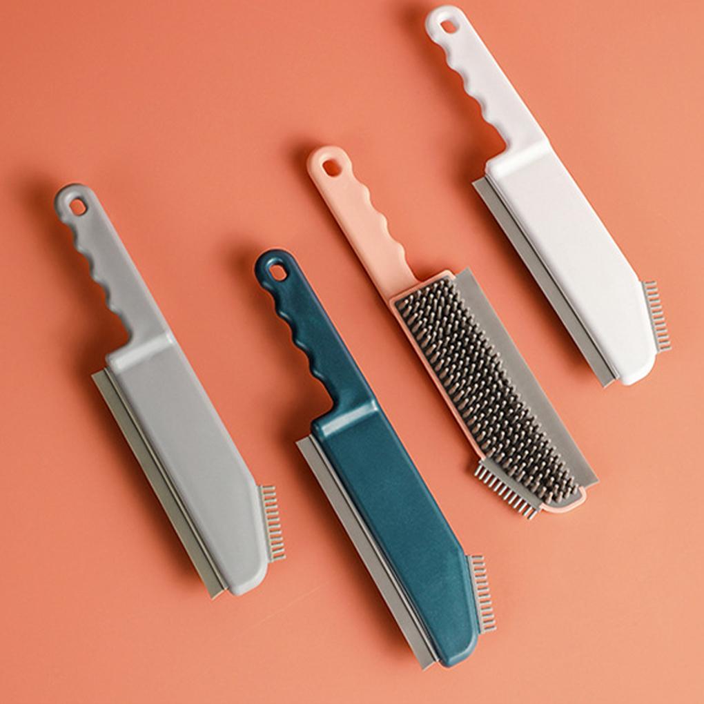 Cleaning Brush Window Dust Removing Brush Handle Plastic Glass Kitchen Scraper