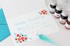 Herbin Glass Pen Ink Set In a Special Box Tsumugi Turquoise Mini Ink Mint Green Set French Brand Founded In HERBIN Hb21433set & [Handcrafted] & (10ml)