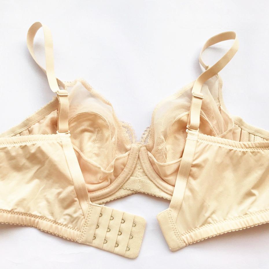 Soutien-gorge Confortable Respirant à Oreilles de Lapin en Dentelle avec Armatures Souples et Maintien Latéral Ajustable - Style 1088