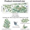 Green Plants Wall Mural Sticker Modern Style Murals Leaves Art