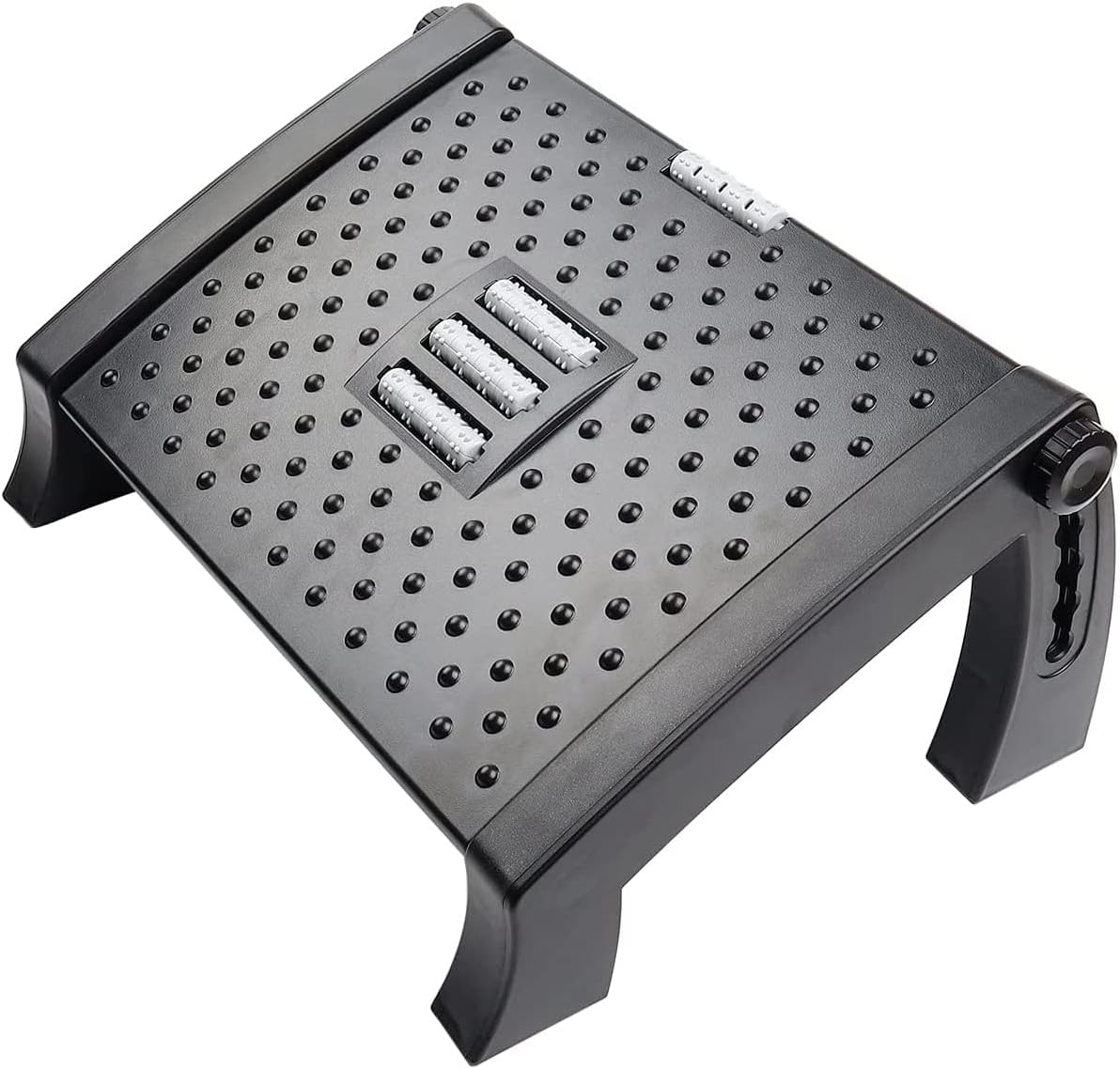 

Adjustable Footrest with Rubber Base Non-Slip (Black) чёрный