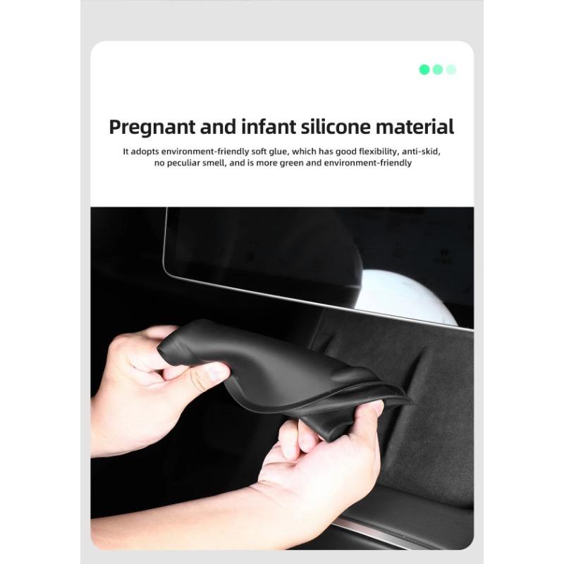 Podkładka ładująca bezprzewodowa do Tesla Model 3 Y i Highland 2024 2023 2022 Akcesoria Organizer konsoli środkowej Stacja ładowania Maty