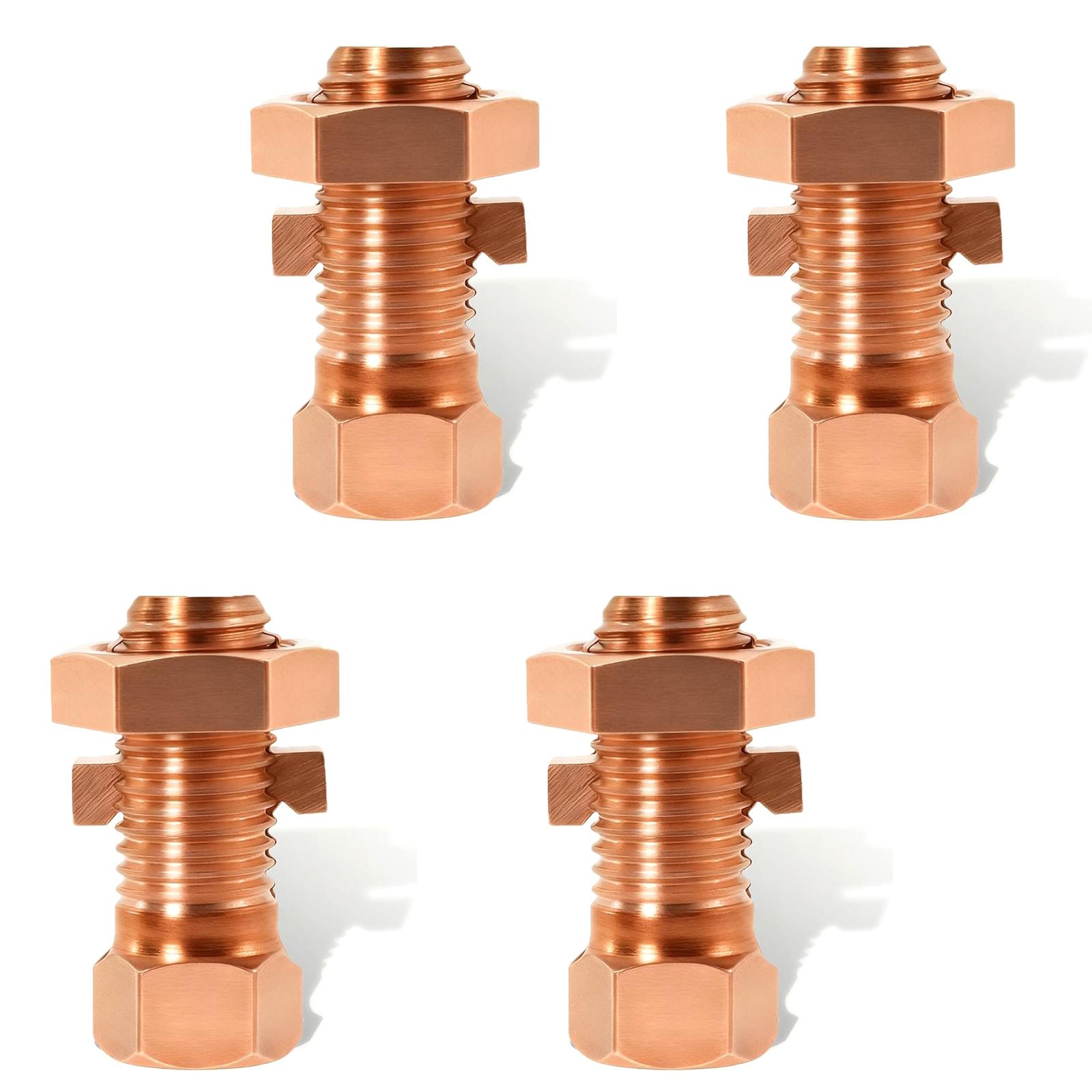 

4lots Wire Connection Bolts For 4 To 8 Gauges Bare Conductors Offering Mechanical Strength 1