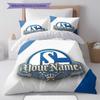 Custom Name,S04 Pattern Bedding Home Decoration Birthday Gift ( 1 Duvet Cover + 2 Pillowcase, Without Core),fan Merchandise.