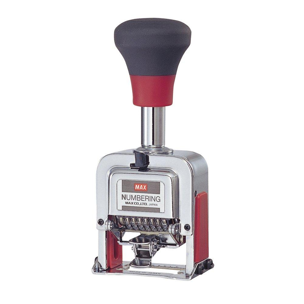 Max Stamp Numbering System, 7 Digits, 5 Styles, Font A, NR-705