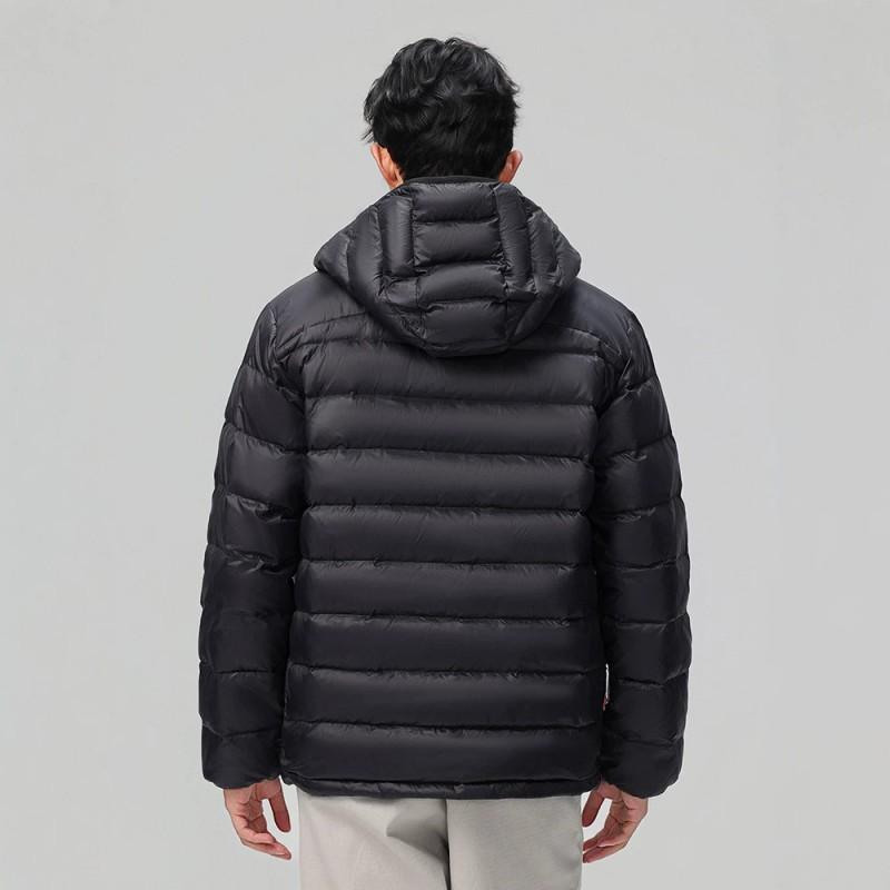 Unisex Winter Hooded Down Jacket Lightweight Thick Warm Puffer Coat Outerwear