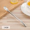 Stainless Steel Drinking Straw Spoon Tea Filter Yerba Mate Tea Straws Reusable Filtered Spoon Tea Tools Drinking Accessories