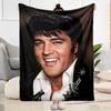 Elvis Presley's Iconic Smile Blanket Comfortable Great for Chair Picnics Couch for All Occasions Stylish Decor Birthday Christmas Gift Blanket