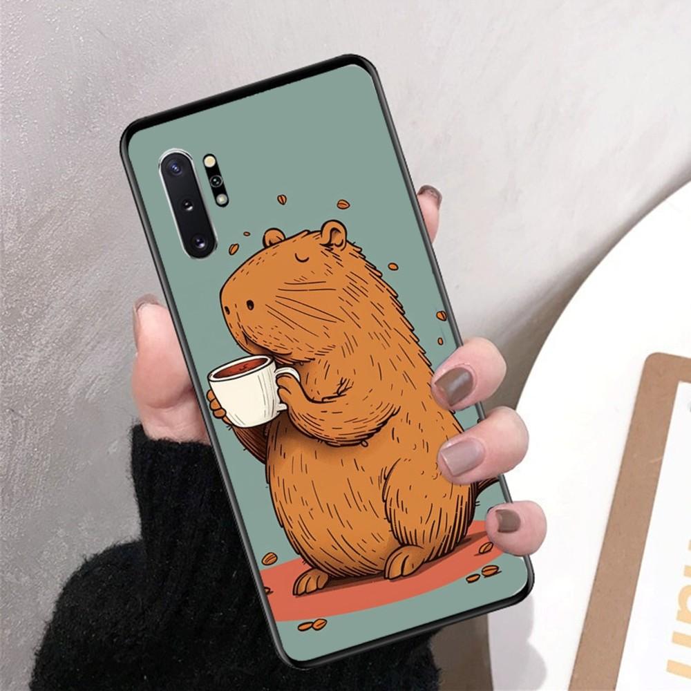 

Cartoon Capybara Phone Case For Samsung Note 8 9 10 20 Pro Plus Lite M 10 11 20 30 21 31 51 A 21 22 42 02 03 Samsung Note8