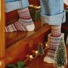 GGRN Women's Winter Socks_W-L-076 4-Color Jacquard