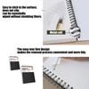Portable Hardcover Sketchbook Coil Binding Drawing Pad Tearable Pages For Artists Beginner Outdoor Sketching Doodling