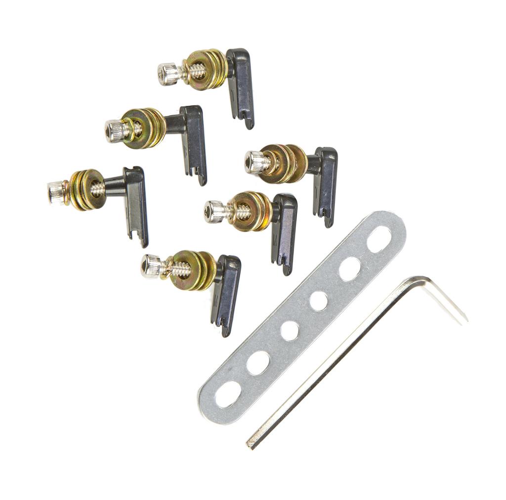 Big Rock Engineering Acoustic Guitar Power Pin and Plate (Black)