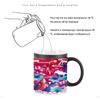 Cheongsam Beauty Color Changing Mug BSKT-053 Ceramic Mugs Coffee Cups Sublimation Tumblers Porcelain Mugs Free Shipping Cup Bar