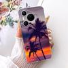 For Huawei Pura 70 Clear Case Aesthetic Luxury Cute Fashion Flowers Funny Painted Casing For Huawei ADY-LX9 ADY-AL00