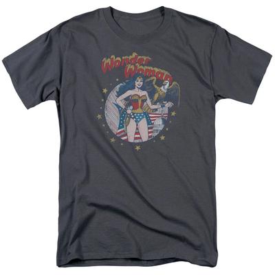 Wonder Woman "At Your Service" T-Shirt - Regular or Tank - To 5X