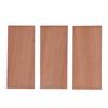 3PCS Guitar Veneer 188x98x2mm Sapele Wood Guitar Headplate Head Veneer for Repairment