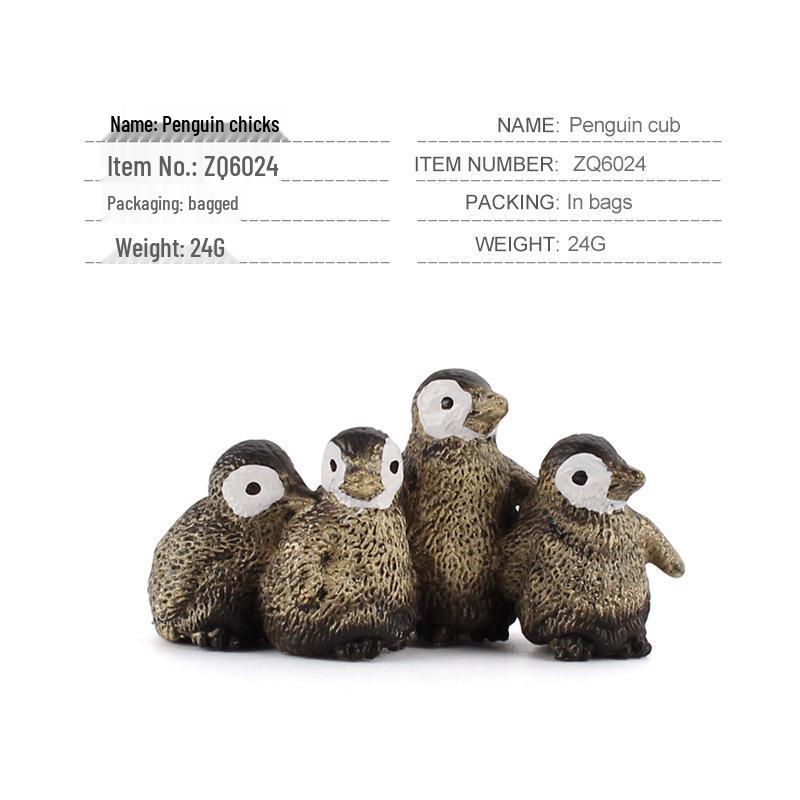 Popular Simulation Arctic Animal Figurines: Polar Bear, Fox, Seal, Walrus, Whale