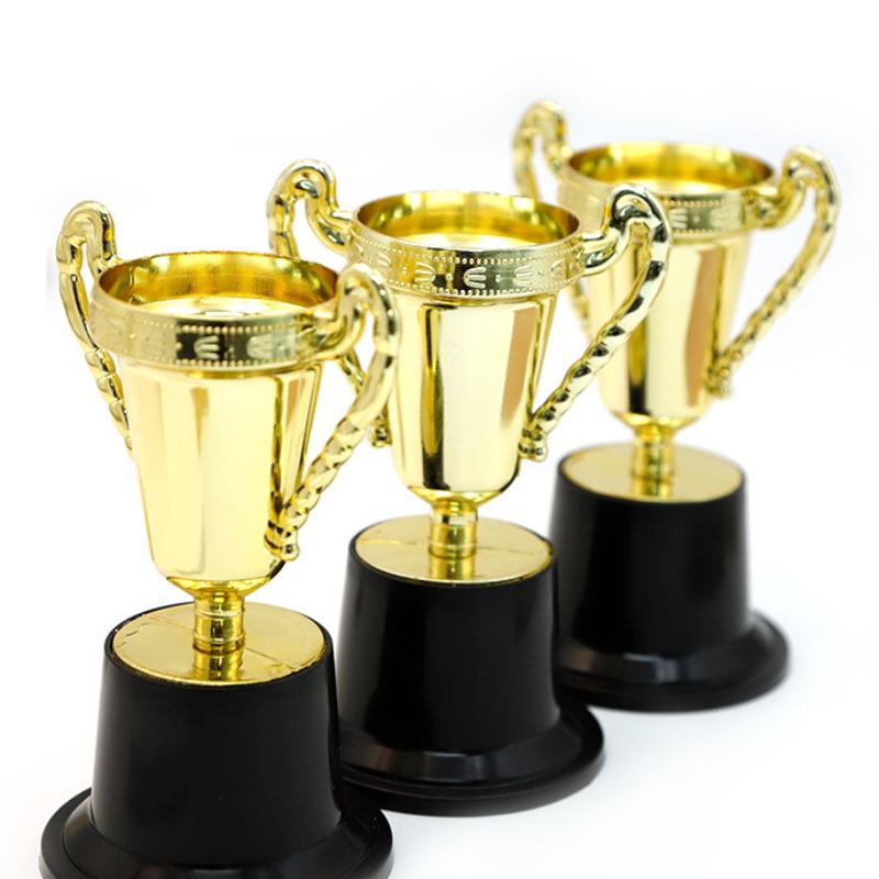 New New 1/3/5Pcs Wheat Ear Golden Medals Trophies Competitions Award Cup Children Trophy Toys Award Trophy Winner Trophies