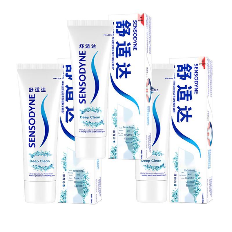 

Sensodyne Refreshing Clean Mint Toothpaste 3-Pack