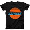 Detroit Express 70s Soccer Football Team Retro Gift Tee Black T Shirt 502 Unisex T-Shirt