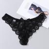 Lingerie Sexy Underpants Lace Flowers Hollow Bow Panties Women's Underwear G String Thong