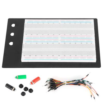 Lehimsiz Breadboard 1660 Nokta 65 Bağlantı Telleri 3 Bağlantı Noktası Prototipleme Devresi için