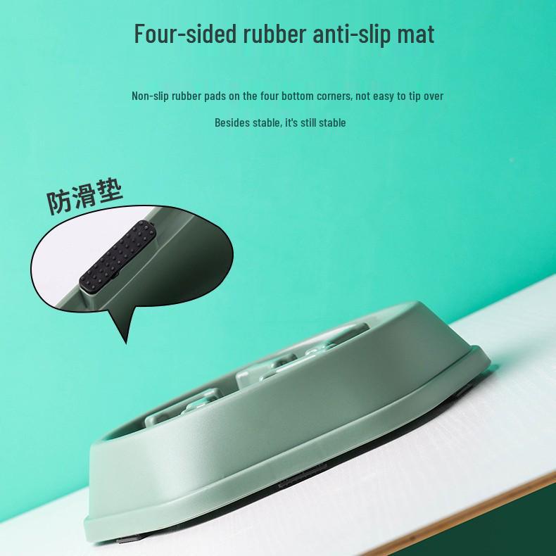 Anti-Choking Non-Slip Slow Feeder Bowl for Dogs and Cats