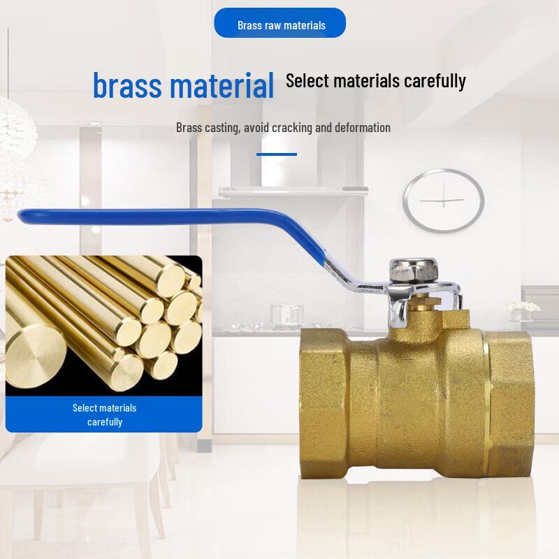 Naixin 216 Brass Threaded Ball Valve