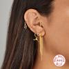 S925 Sterling Silver Classic Earrings Tassel Chain Skinny Fashion Atmospheric Design Earrings