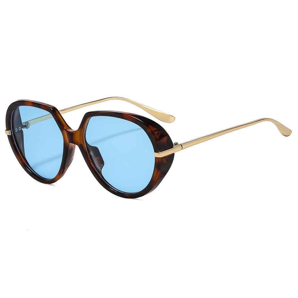 Chic Oversized Sunglasses with UV Protection – Trendy High-End Street Style