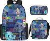 Dandy'S World Student School Bag Dandy'S World Cartoon Cute Backpack Three-Piece Set Satchel Bag Pencil Case