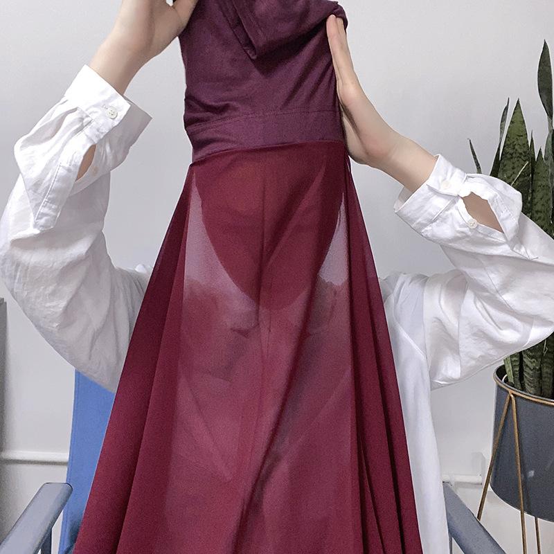 Muslim Chiffon Scarf for Women Fashion Veil Instant Hijab Wrap Headscarf Islam Solid Color Cap Musulman Wrap Scarves