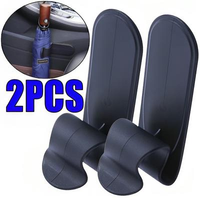 Car Umbrella Holder Hook Universal Interior Trunk Umbrella Storage Fastener Clip Strong Adhesion Auto Accessories