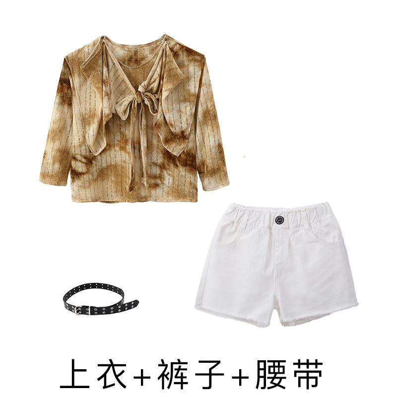 Jazz Dance Costumes Girls Jazz Wasteland Style Wear Autumn Street Dance Children Tide Dance Performance Costumes Suit