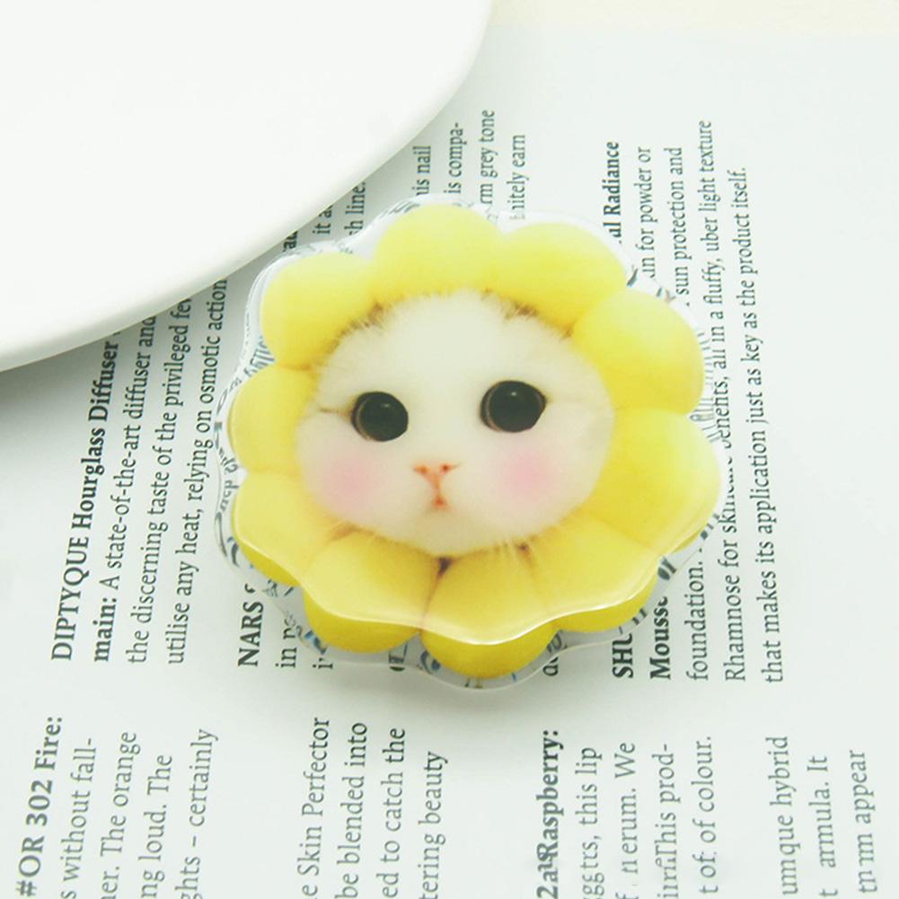 

INS Милая 3D забавная подставка для телефона с изображением кота, ручка-держатель для iPhone 11 13, складная подставка-держатель для пальцев Samsung Grip Tok A